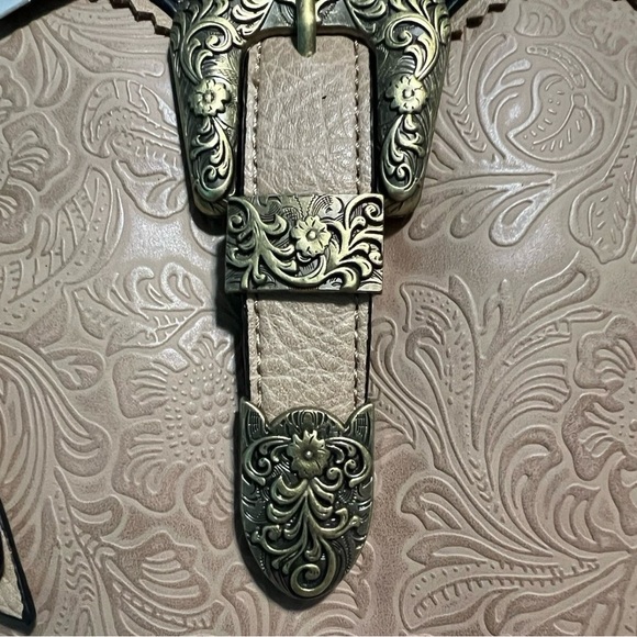 REIN & BRIDLE WESTERN CROSS BODY PURSE NEW-Vintage Look - Picture 3 of 7
